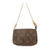 LOUIS VUITTON LV GHW Mini Pochette Accessoires Handbag M58009 Monogram Brown v3