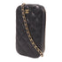 CHANEL CC GHW Chain Shoulder Bag Calfskin Leather Black v4