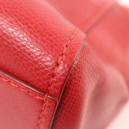 COACH SHW Shoulder Bag Calfskin Leather v1