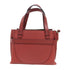 LOEWE GHW Gate Tote Bag 2 Way Shoulder Bag Handbag Calfskin Leather Red
