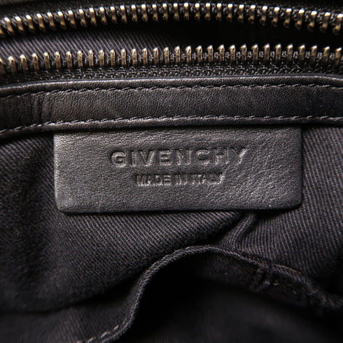 GIVENCHY Pandora 2 Way Shoulder Bag Calfskin Leather Black