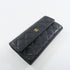 CHANEL CC Wallet Calfskin Leather Black