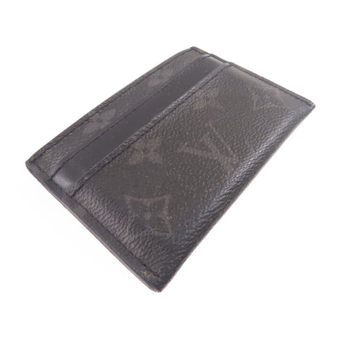 LOUIS VUITTON LV Card Holder Case M62170 Monogram Eclipse