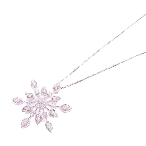 FINE JEWELRY 1.00ct Diamond Necklace 18K White Gold