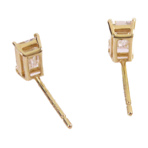 FINE JEWELRY 0.363ct/0.337ct Diamond Earrings 18K Yellow Gold