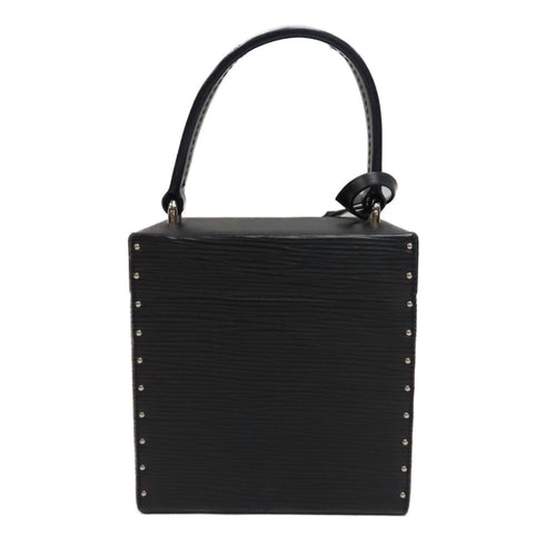 LOUIS VUITTON LV SHW Bleecker Box 2Way Shoulder Bag Handbag M52703 Epi Black