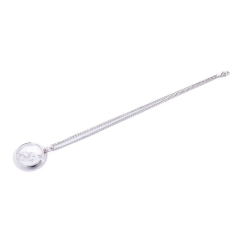 Chopard Happy Diamond Necklace 18K White Gold