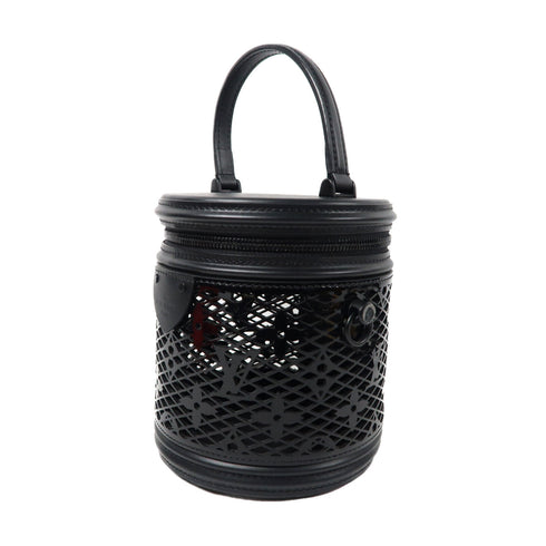 LOUIS VUITTON LV Cannes 2 Way Shoulder Vanity Bag M20363 Monogram Lace Black