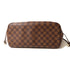 LOUIS VUITTON LV GHW Neverfull MM Shoulder Tote Bag N51105 Damier Brown v4