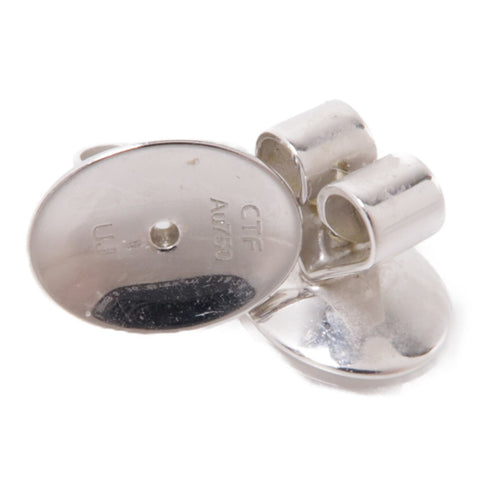 JEWELRY Diamond Earrings 18K White/Pink Gold v1