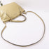 COACH GHW Shoulder Bag J1548 Calfskin Leather Gold