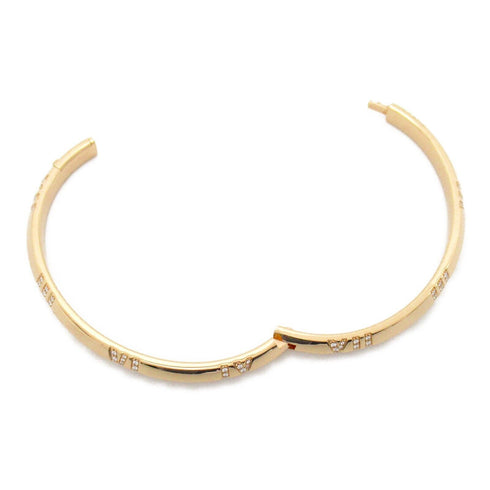 TIFFANY&CO Atlas x Closed Narrow Hinged Bangle 68174163 0.33ct Diamond 18KPG
