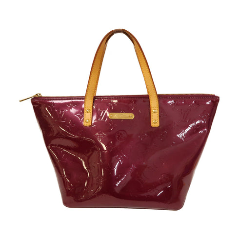 LOUIS VUITTON LV GHW Bellevue PM Handbag M93583 Monogram Vernis Red