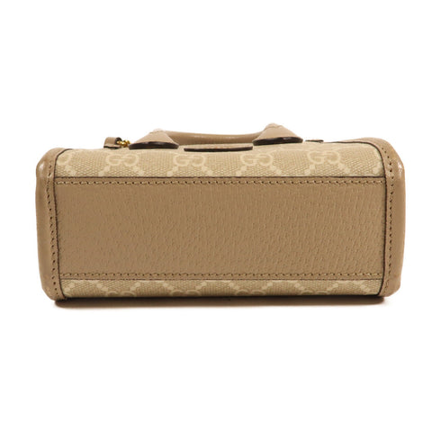 GUCCI GG GHW 2 Way Shoulder Bag Calfskin Leather 671623