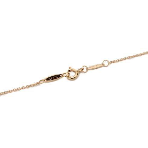 TIFFANY&CO 0.17ct Diamond Heart Necklace 18K Pink Rose Gold