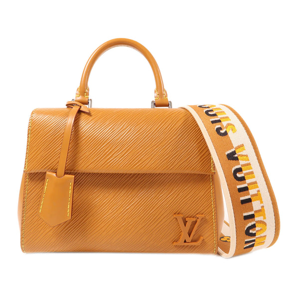 LOUIS VUITTON LV GHW Cluny Mini 2 Way Shoulder Bag M58931 Epi Brown