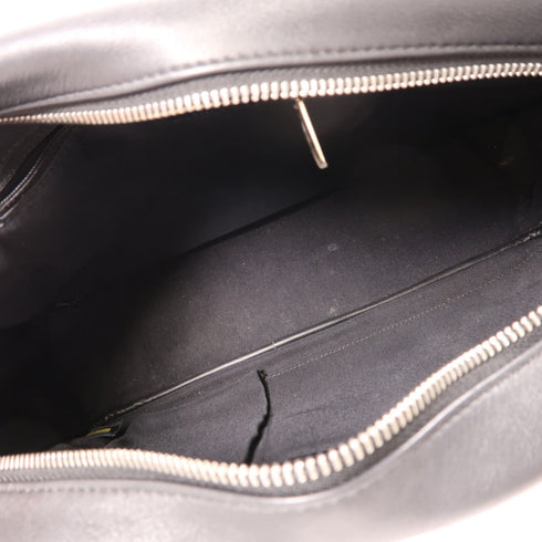 CHANEL CC SHW Chain Shoulder Lambskin Leather Black