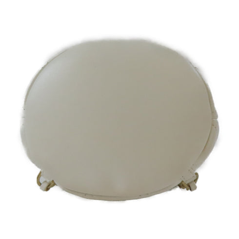 CHANEL Quilted CC GHW In the Loop Backpack Rucksack Bag AS1362 Lambskin White