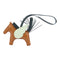HERMES Rodeo Pegase PM Charm Veau Swift Leather Brown Green