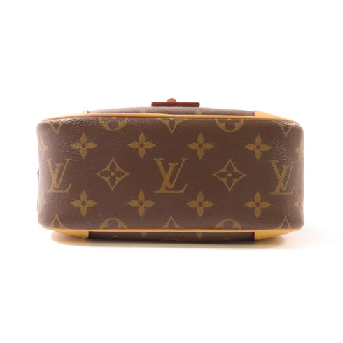 LOUIS VUITTON LV GHW Deauville Mini Shoulder Bag M45528 Monogram Brown