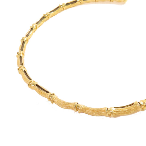 FINE JEWELRY 1.55ct Diamond 0.89ct Diamond Necklace Bangle Set 18K Yellow Gold