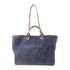 CHANEL CC SHW Deauville 2 Way Bag AS3351 Canvas Navy