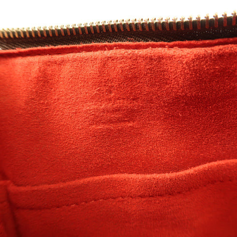 LOUIS VUITTON LV GHW Highbury Shoulder Bag Damier Ebene N51200 Brown