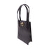 CARTIER GHW Tote Bag Shoulder Bag Calfskin Leather Black