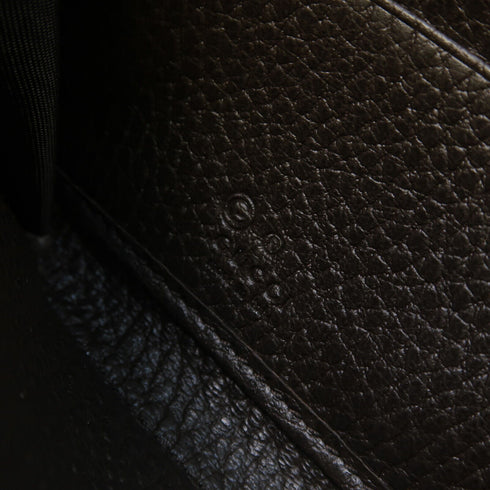 GUCCI GG GHW Long Wallet 49347 Calfskin Leather Brown