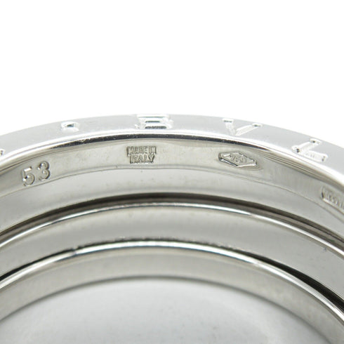BVLGARI B-zero1 3 Band Ring 18K White Gold Bvlgari#53 JP#12.5 US#6.25