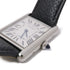 CARTIER Tank Must WSTA0041 Quartz Watch Stainless Steel/Leather Belt White