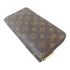 LOUIS VUITTON LV GHW Long Wallet M60002 Monogram Brown