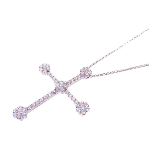 Ponte Vecchio 0.93ct Diamond Necklace 18K White Gold