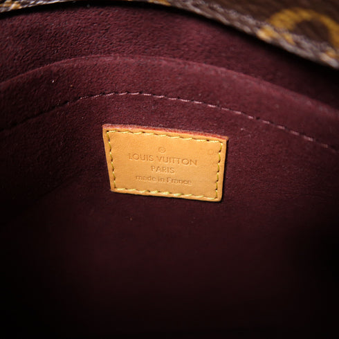 LOUIS VUITTON LV GHW Montaigne MM 2 Way Shoulder Bag M41056 Monogram Brown