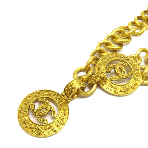 CHANEL CC Chain Belt Metal Gold