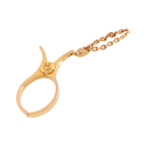HERMES GHW Filou Glove Clip Charm Metal