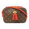 LOUIS VUITTON LV GHW Saintonge Shoulder Bag M43556 Monogram Brown/Red
