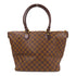 LOUIS VUITTON LV GHW Saleya MM Shoulder Bag Handbag N51182 Damier Brown