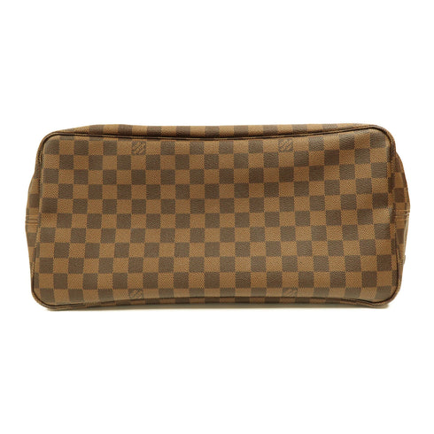 LOUIS VUITTON LV GHW Neverfull GM Tote Bag N41357 Damier Leather Brown
