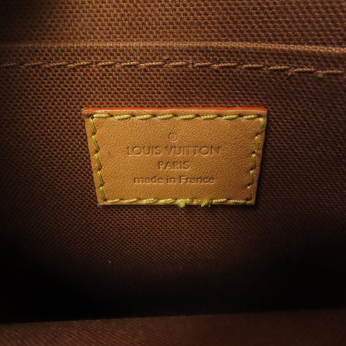LOUIS VUITTON LV Petit Sac Plat 2 Way Shoulder Bag Handbag M69442 Monogram Brown v3