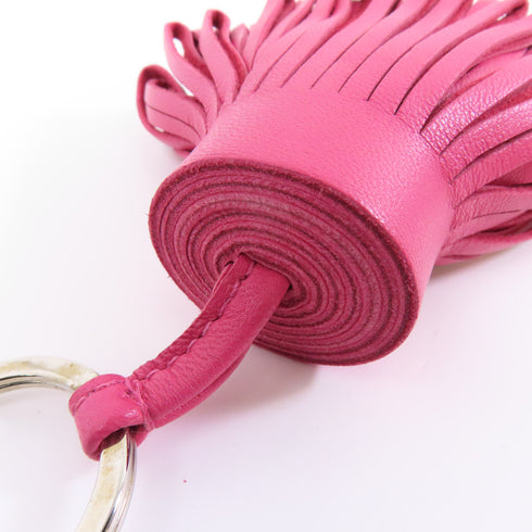 HERMES Carmen Charm Accessories Swift Leather Pink