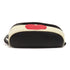 MOSCHINO SHW Waist Bag Canvas White Black Red