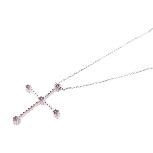 Ponte Vecchio 0.93ct Diamond Necklace 18K White Gold