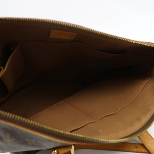 LOUIS VUITTON LV GHW Palermo PM 2Way Shoulder Hand Bag Monogram M40145 Brown