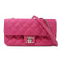 CHANEL Quilted CC SHW Chain Shoulder Bag PVC Pink