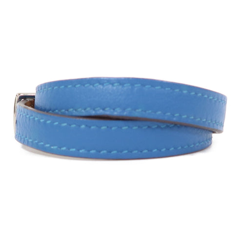 HERMES Medor Infini Double Tour Bracelet Veau Swift Mykonos