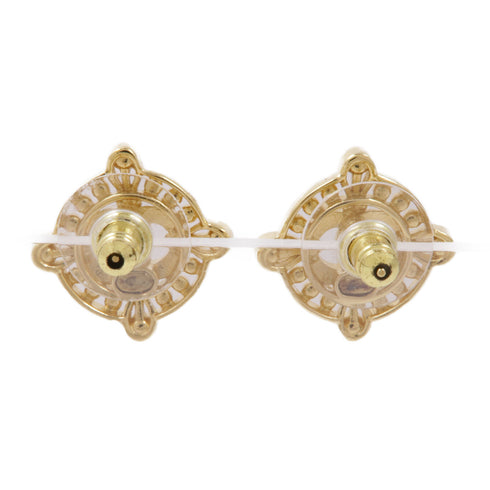 CHANEL CC Earrings Accessories Metal Gold