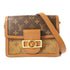 LOUIS VUITTON LV Mini Dauphine Shoulder Bag M45959 Monogrqam Reverse Brown v1