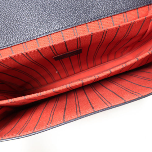 LOUIS VUITTON LV GHW Pochette Métis 2 Way Bag M44071 Monogram Empreinte Nav...