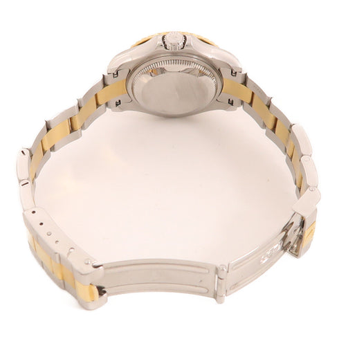 ROLEX Yacht Master Automatic Watch 169623 18K Yellow Gold/Stainless Steel Blue